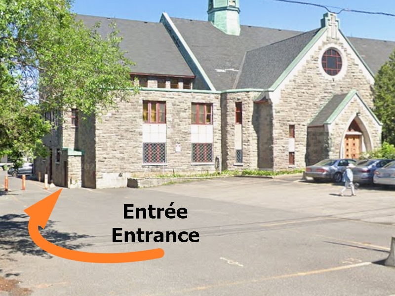 St Kevin Church hall entrance UPDATE